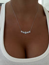 Necklace multifiori argento