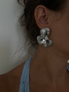 Orecchini fioritas argento