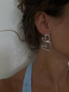 Orecchini love argento