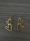 Orecchini love oro