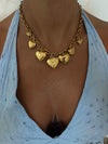 Collana heart oro