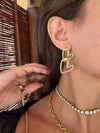 Orecchini love oro