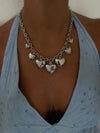 Collana heart argento