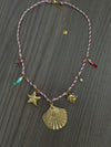 Collana mare luna rosa