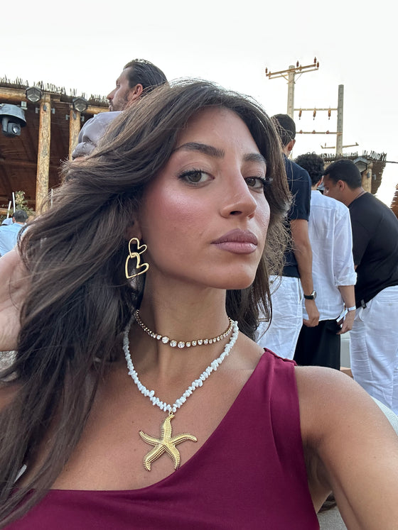 Orecchini love oro