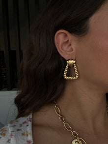  Orecchini clessidra oro