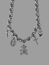 Collana mantra argento