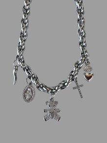  Collana mantra argento