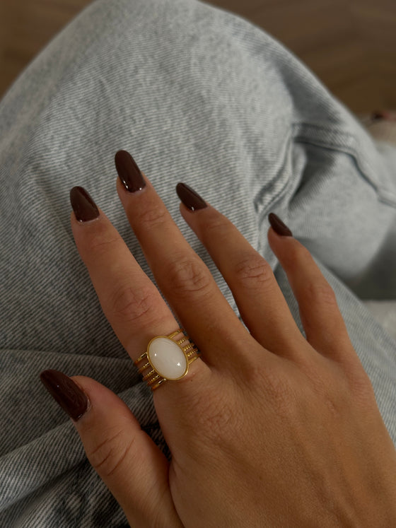 Anello Samantha Bianco