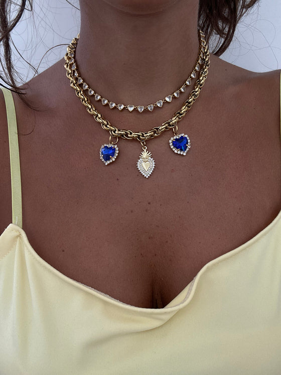 Collana Rosita blu