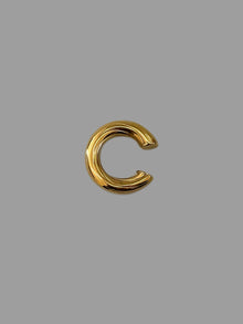  Earcuff rigato mini oro