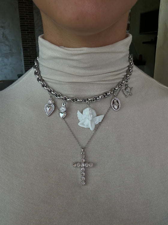 Collana charms Angels