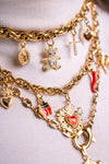 Collana mantra oro