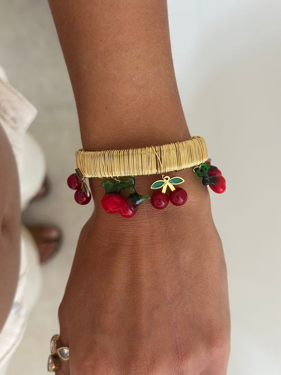 Bracciale ciliegie