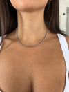 Collana zig zag argento