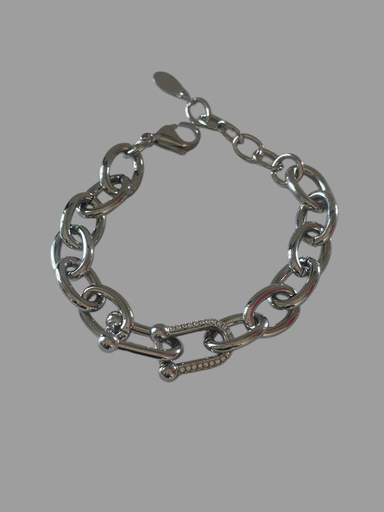 Bracciale maison argento