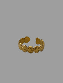  Anello cuoricini oro