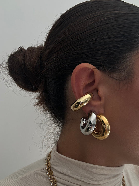 Orecchini basic big oro