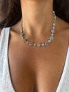 Choker / girocollo fenty argento