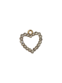  Ciondolo heart zirconi