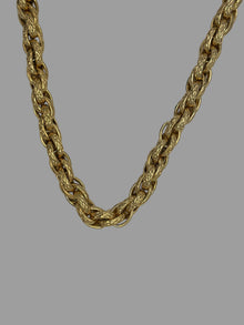  Collana intreccio big oro