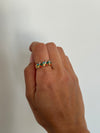 Anello fiori multicolor