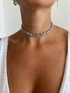 Choker / girocollo élite argento