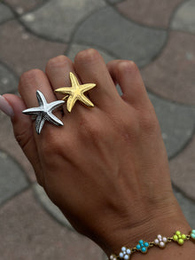  Anello stella marina big