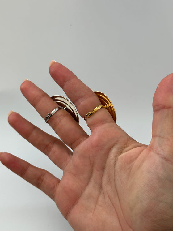 Anello fiandra argento