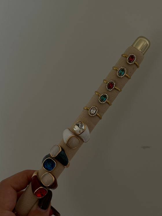 Anello harmony rosso