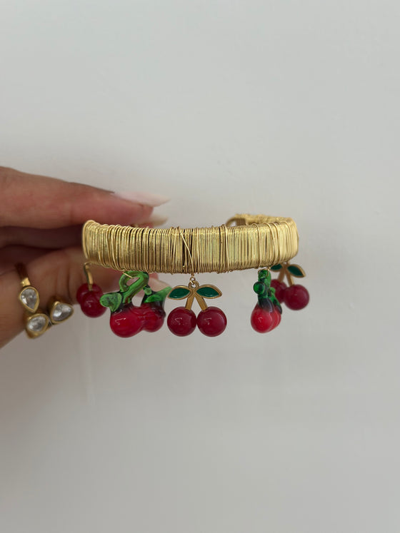 Bracciale ciliegie