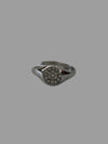 Anello mignolo/falange tondo argento