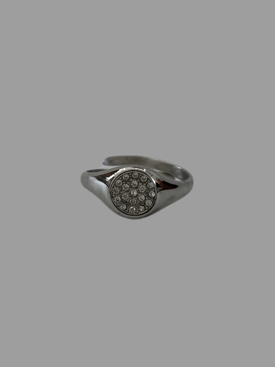 Anello mignolo/falange tondo argento