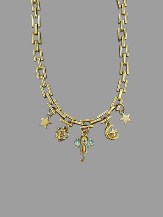 Collana/choker portafortuna