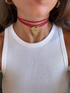 Choker amaranta