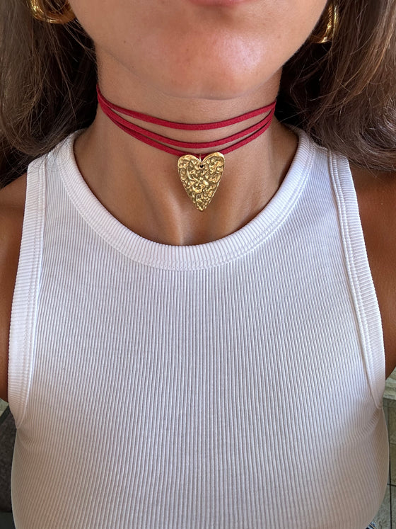 Choker amaranta