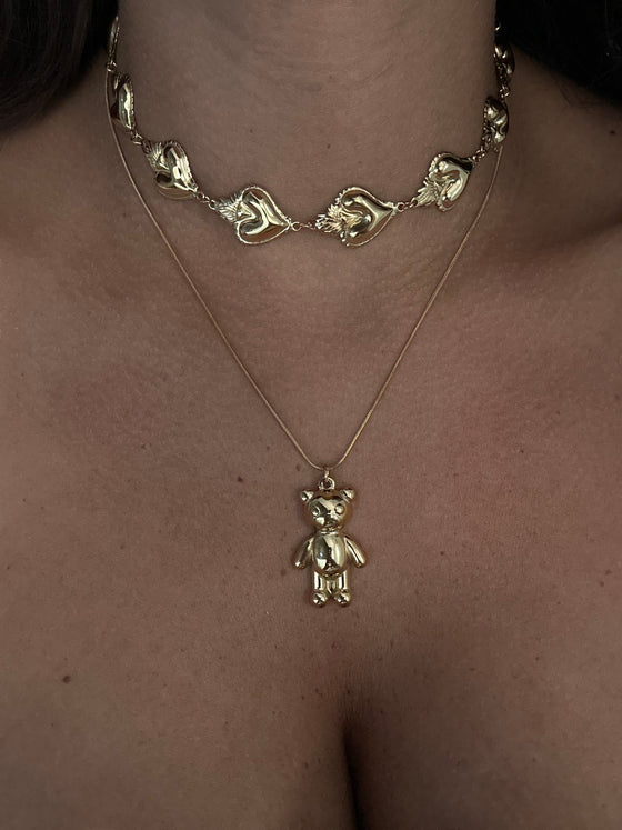 Necklace bears oro