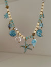 Collana stella turchese
