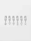Set orecchini luce argento