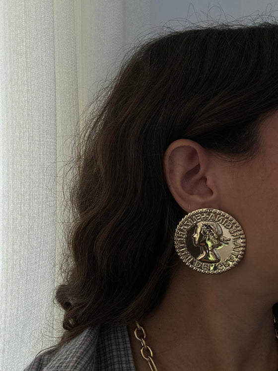 Orecchini moneta