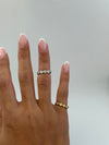 Anello mignolo/falange milù argento