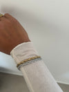 Bracciale treccina argento