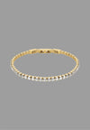 Tennis in zirconi aria oro