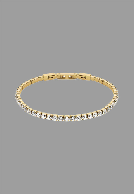 Tennis in zirconi aria oro