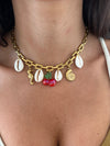 Collana/ Choker cherry