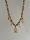 Collana mantra oro