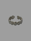 Anello cuoricini argento