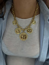 Collana moneta gold