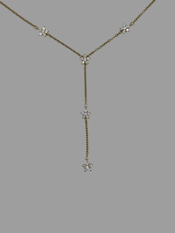 Necklace fiorellini oro