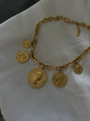 Collana moneta gold